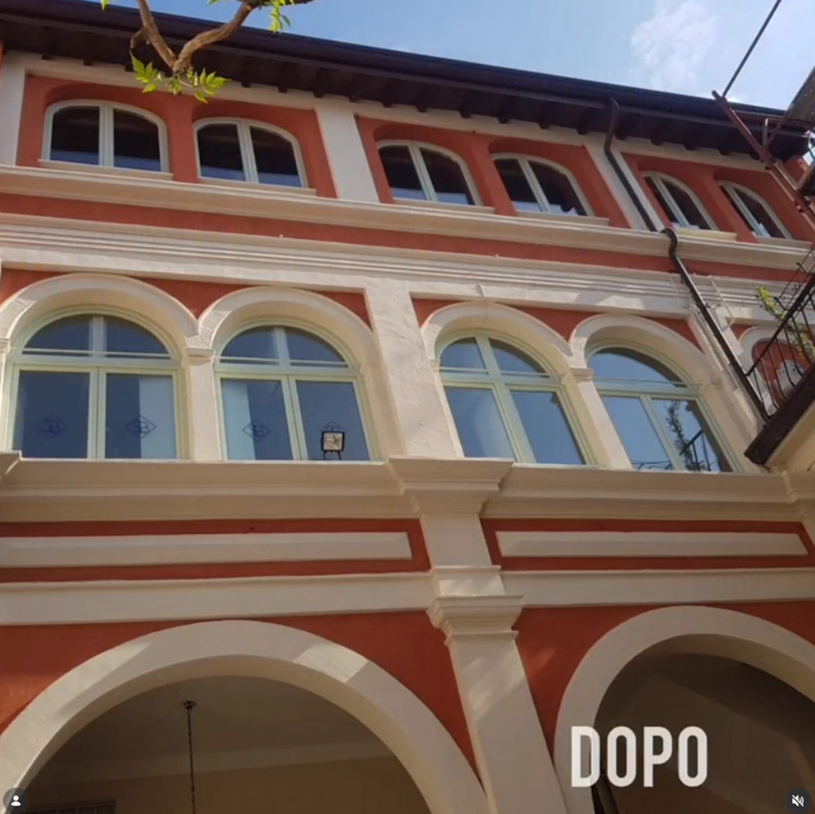 Ristrutturazione facciata villa e casa singola - Serventi Brescia